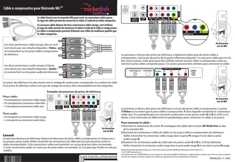 Rocket Fish ND-GWII1122 User manual