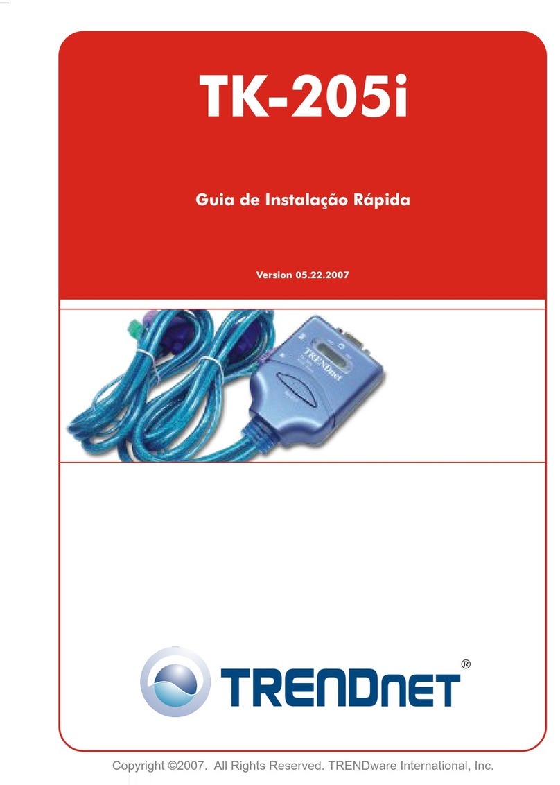 TRENDnet TK-205i User manual