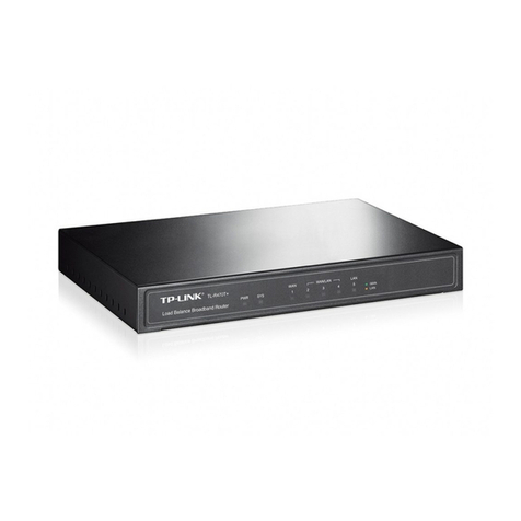 TP-Link TL-R470T User manual