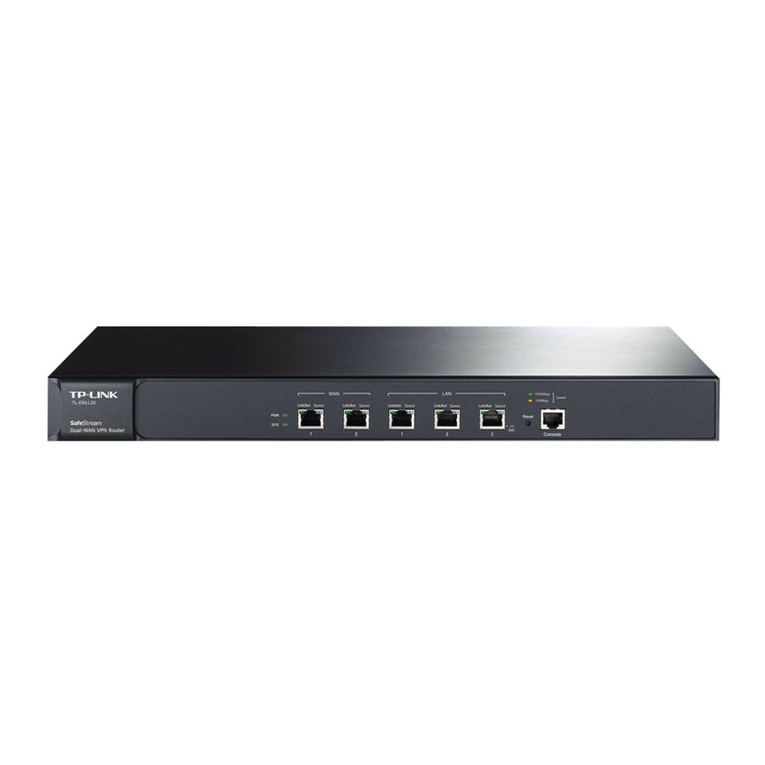 TP-Link SafeStream TL-ER6120 User manual