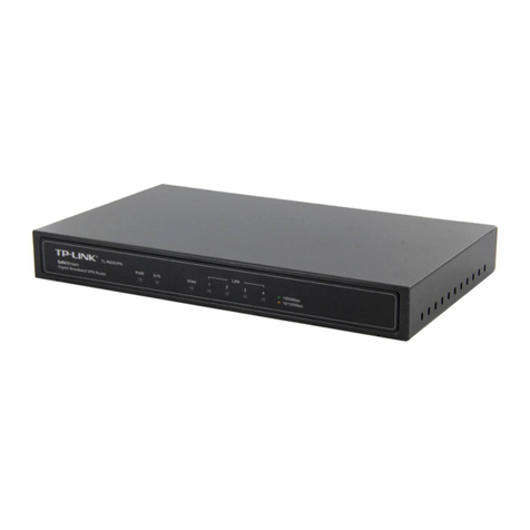 TP-Link SafeStream TL-R600VPN User manual
