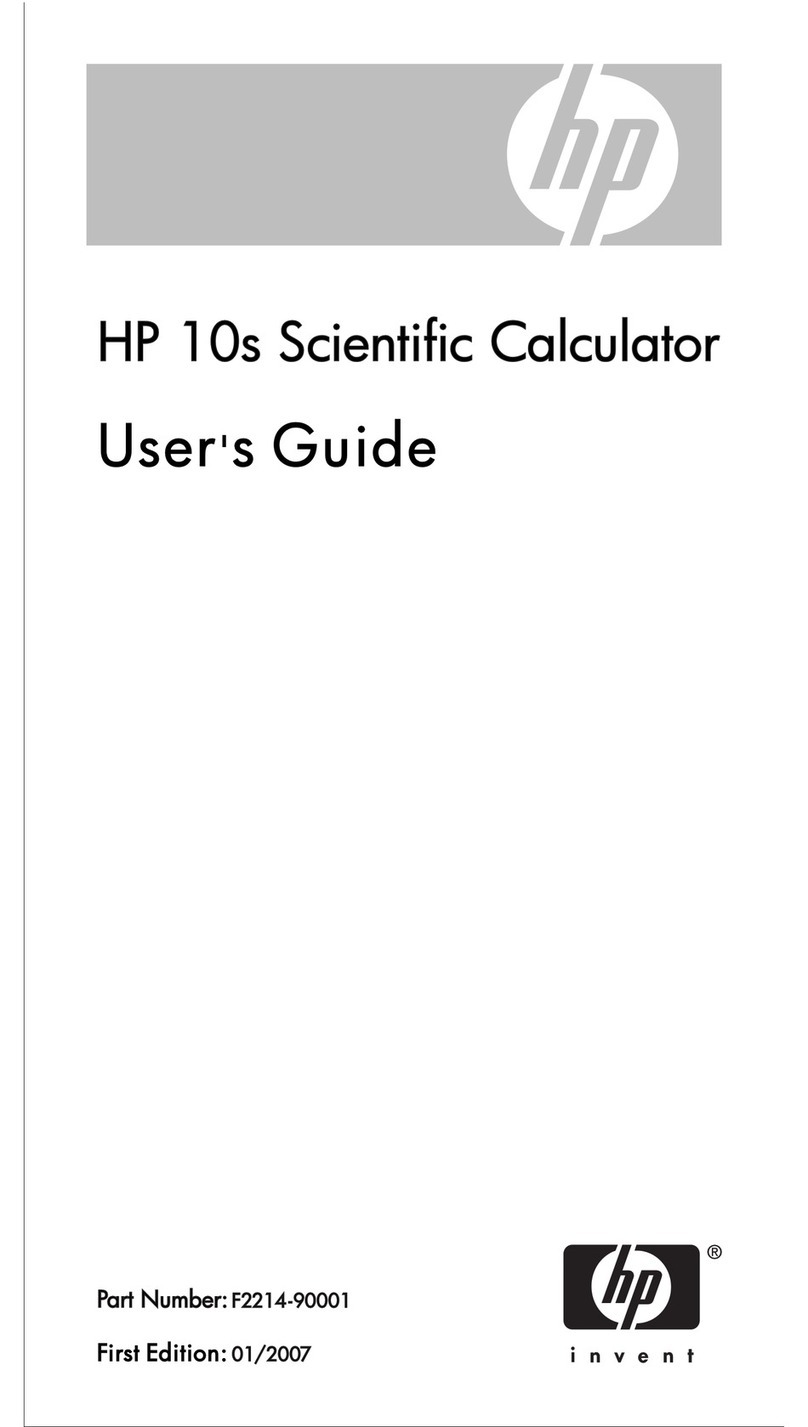 HP 10S User manual