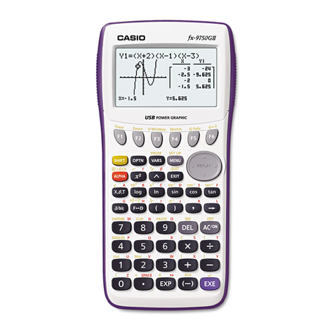 Casio FX-9750GII-IH User manual Casio FX-9750GII-IH User manual