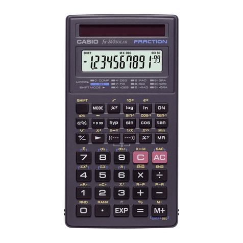 Casio FX260HA Training guide
