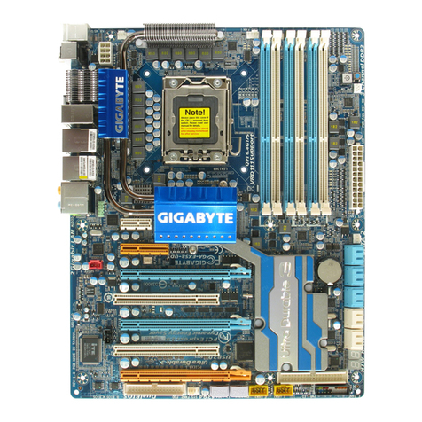 Gigabyte GA-EX58-UD5 user manual