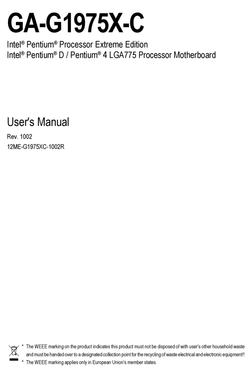 Gigabyte GA-G1975X-C User manual