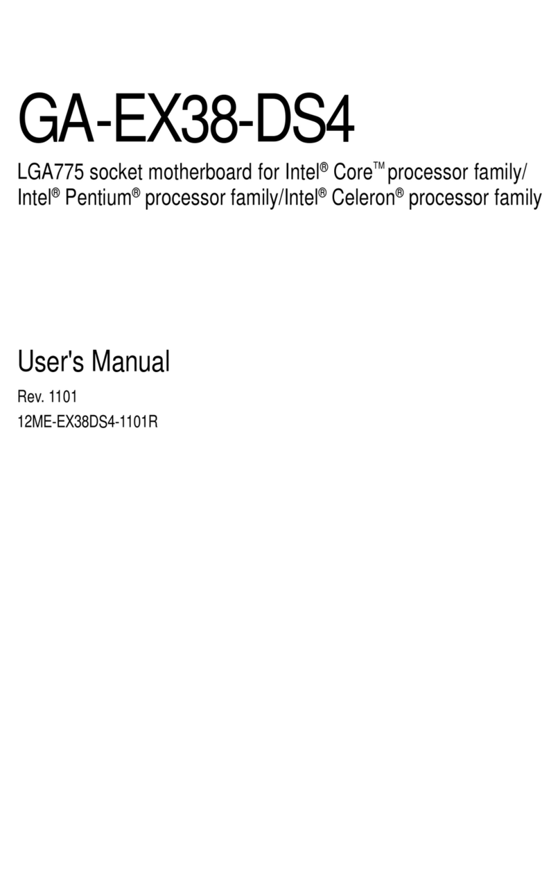 Gigabyte GA-EX38-DS4 user manual
