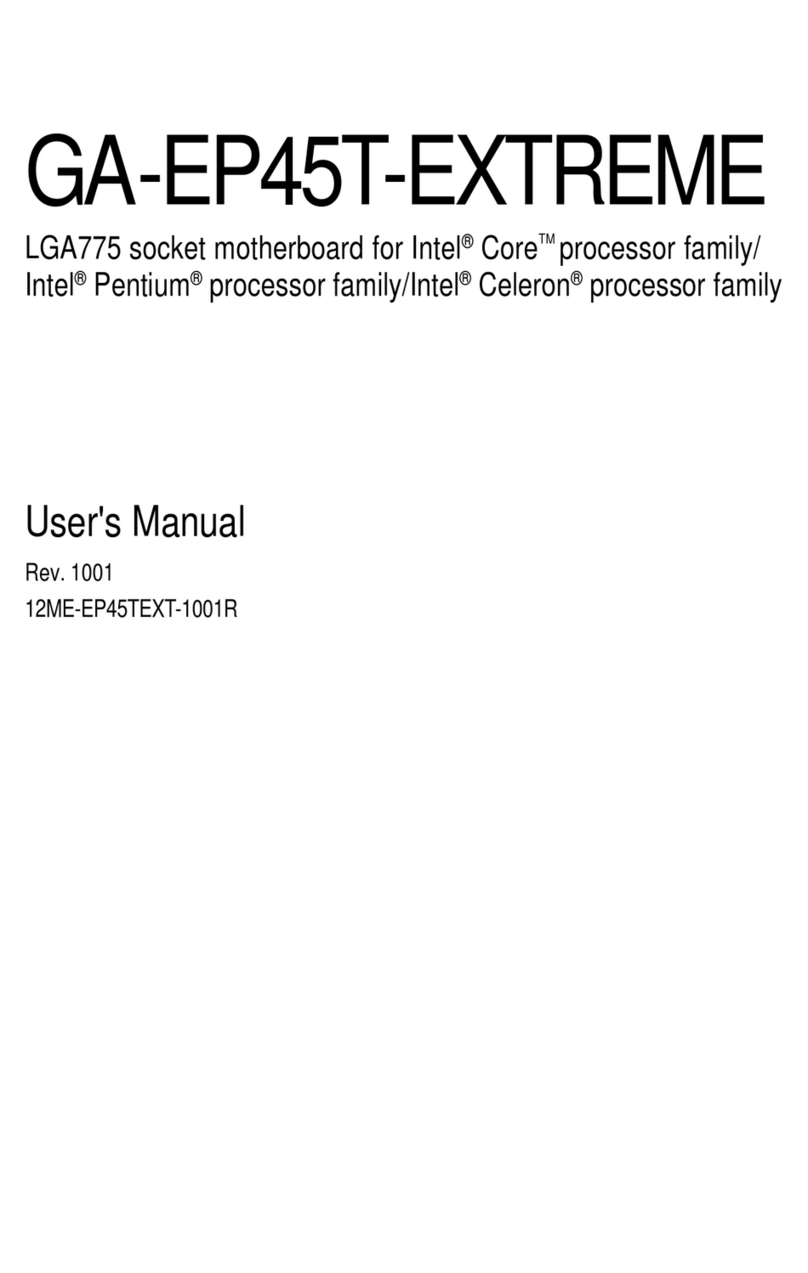 Gigabyte GA-EP45T-EXTREME user manual