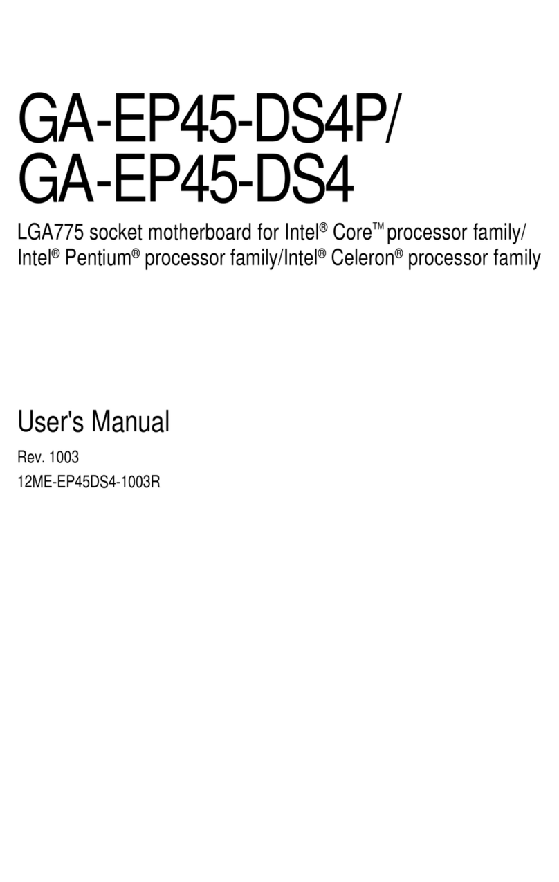 Gigabyte GA-EP45-DS4 user manual