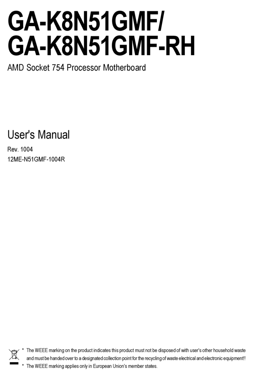Gigabyte GA-K8N51GMF User manual Gigabyte GA-K8N51GMF User manual