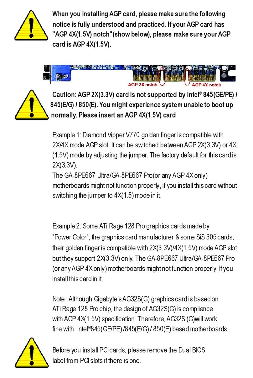 Gigabyte GA-8PE667 Pro user guide
