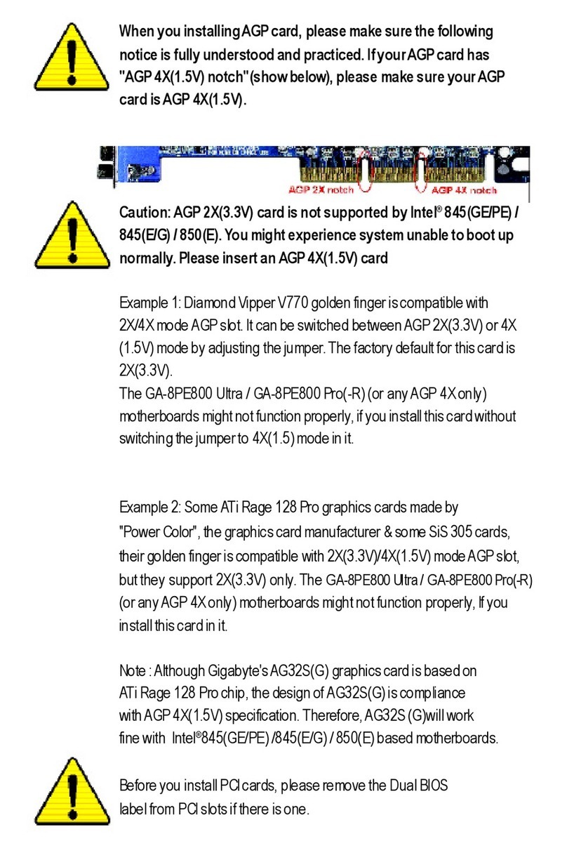Gigabyte GA-8PE800 Pro user guide