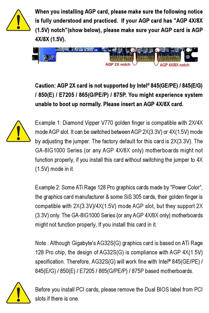 Gigabyte GA-8IG1000 Pro-G user manual