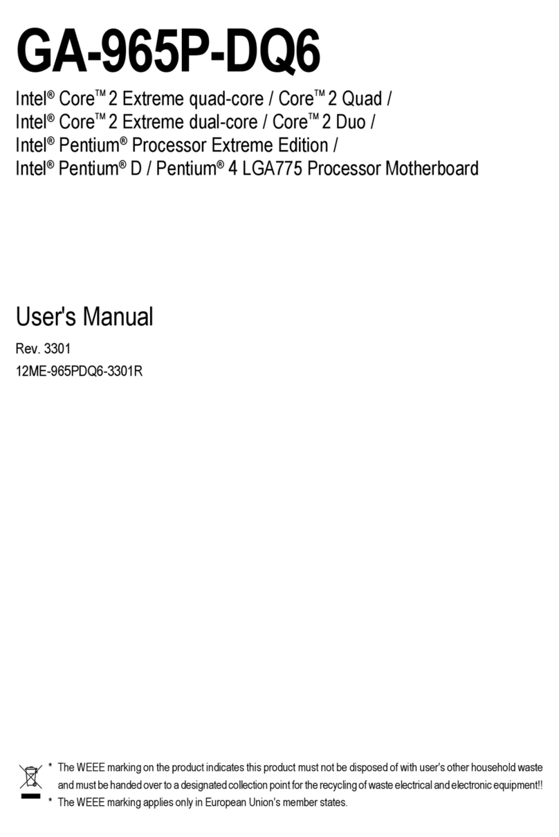 Gigabyte GA-965P-DQ6 User manual