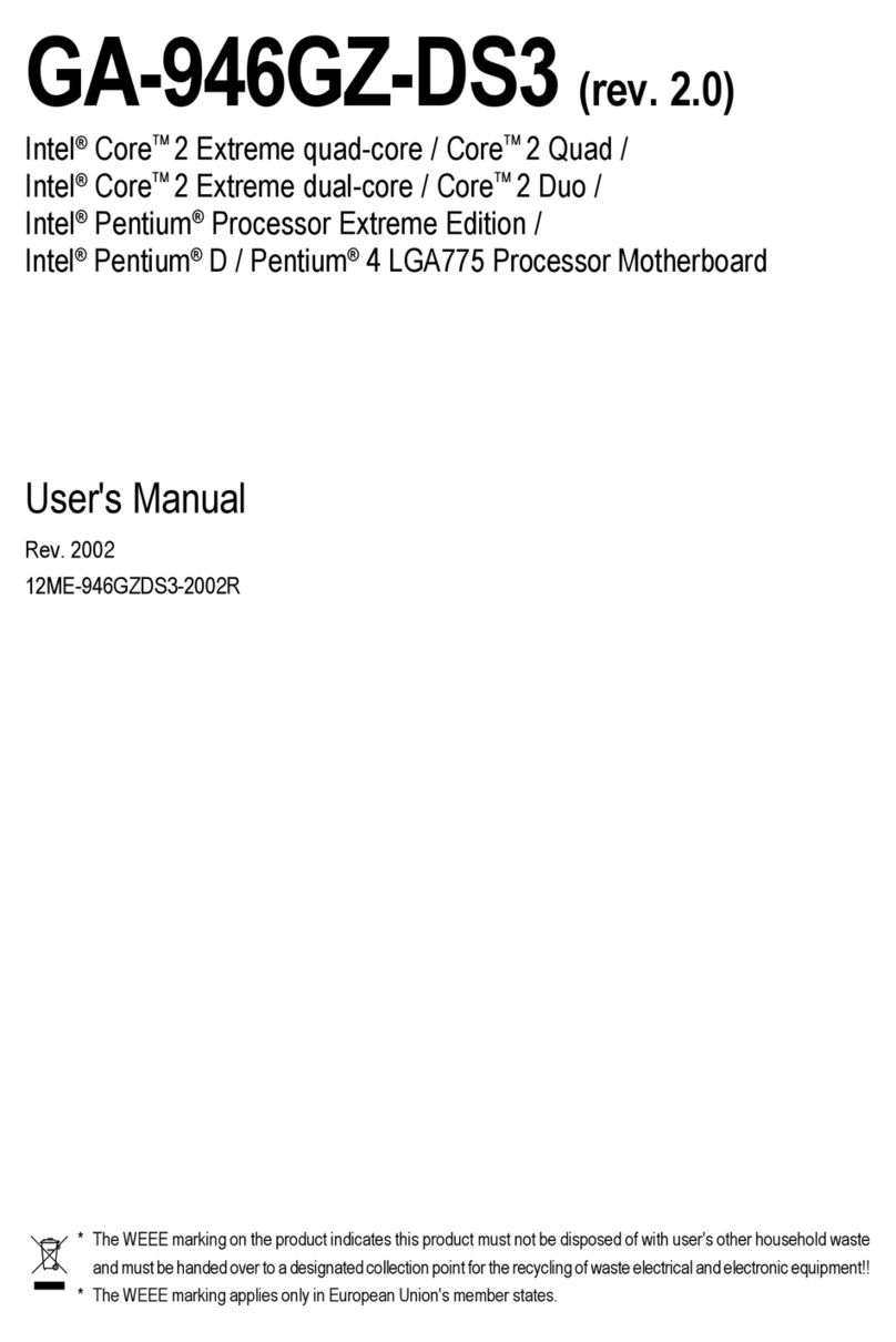 Gigabyte GA-946GZ-DS3 user manual