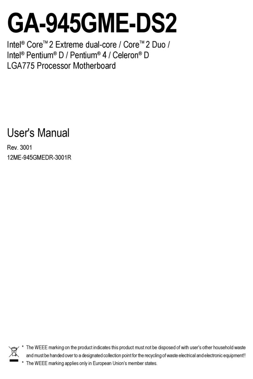Gigabyte GA-945GME-DS2 User manual