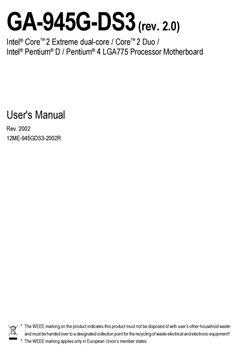 Gigabyte GA-945G-DS3 user manual
