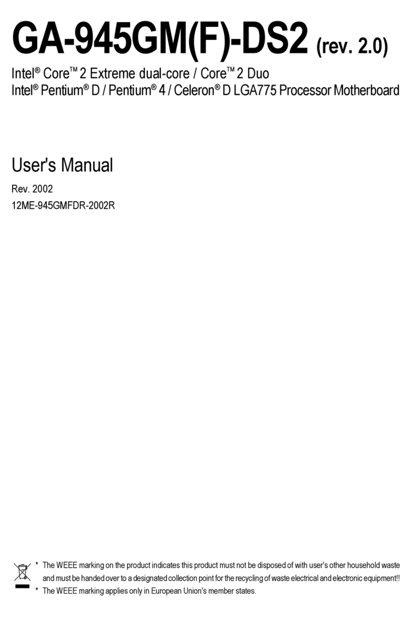 Gigabyte GA-945GM-DS2 user manual