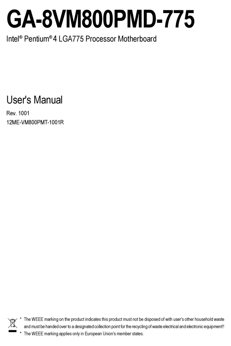 Gigabyte GA-8VM800PMD-775 user manual