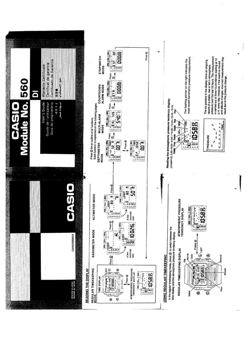 Casio QX-560 User manual