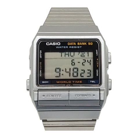 Casio QW-675 User manual