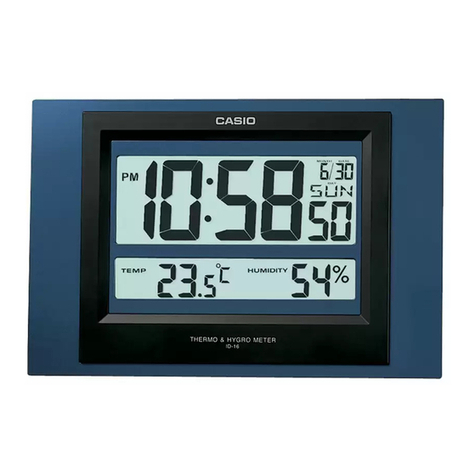 Casio ID-16 Operation guide