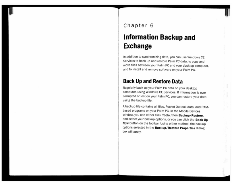 Casio PALM User manual