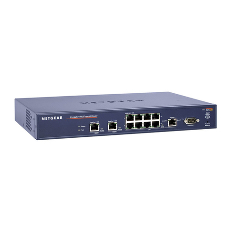 NETGEAR ProSafe VPN Firewall 200 FVX538 User manual NETGEAR ProSafe VPN Firewall 200 FVX538 User manual