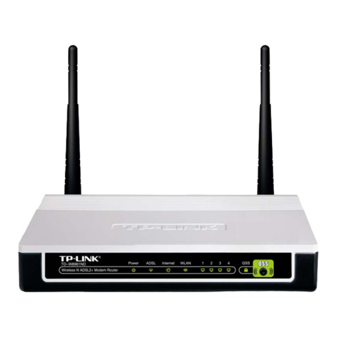 TP-Link TD-W8961ND User manual