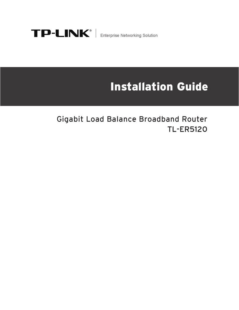TP-Link SafeStream TL-ER5120 installation guide TP-Link SafeStream TL-ER5120 installation guide
