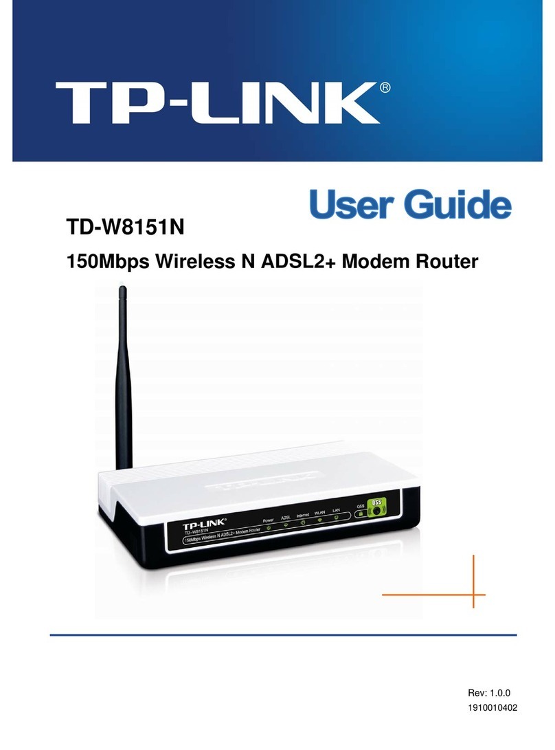 TP-Link TD-W8151N user guide