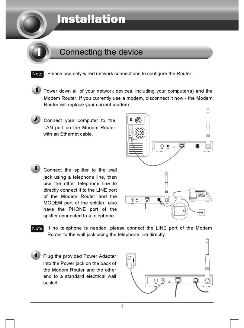 TP-Link TD-W8101G User manual