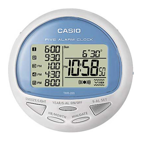 Casio TMR-200 User manual