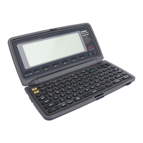 Casio SF-R10 owner's manual