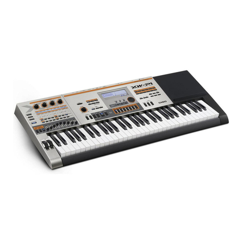 Casio XW-P1 user guide