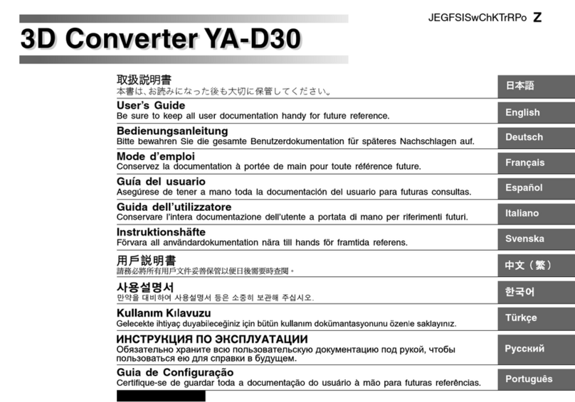 Casio YA-D30 user guide