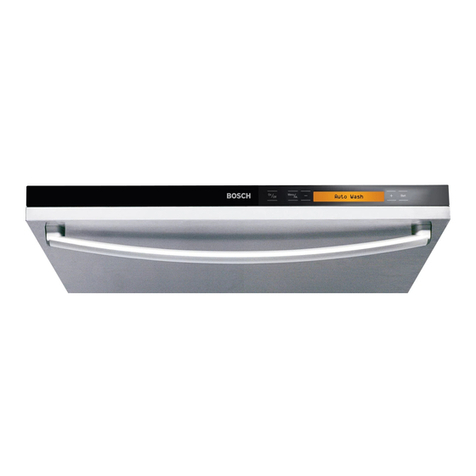 Bosch SHV99A13UC use and care manual