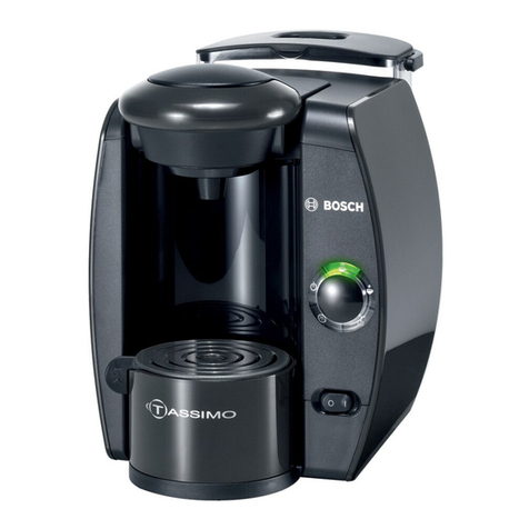 Bosch Tassimo TAS 1000UC user manual