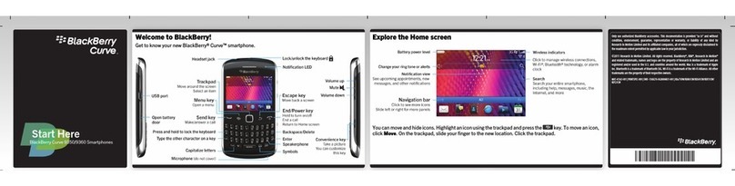 Blackbe;rry Curve 9350 Instruction Manual