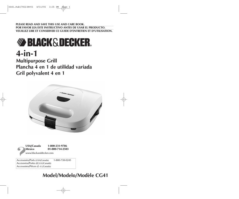 Black & Decker CG41 Installation instructions