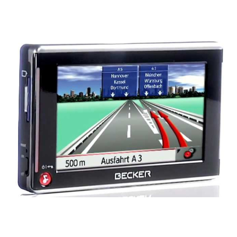 Becker TRAFFIC ASSIST 7827 Specifications