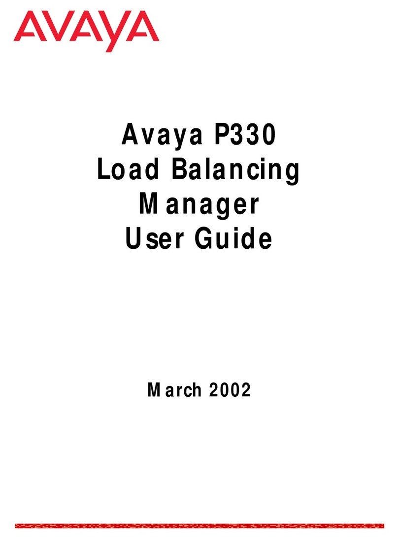 Avaya P330 User manual