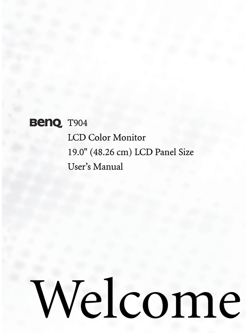 BenQ T904 User manual BenQ T904 User manual