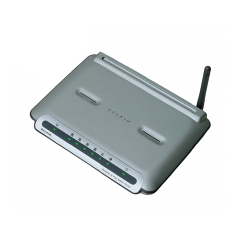Belkin F5D92304 - Wireless G Plus MIMO Router user manual