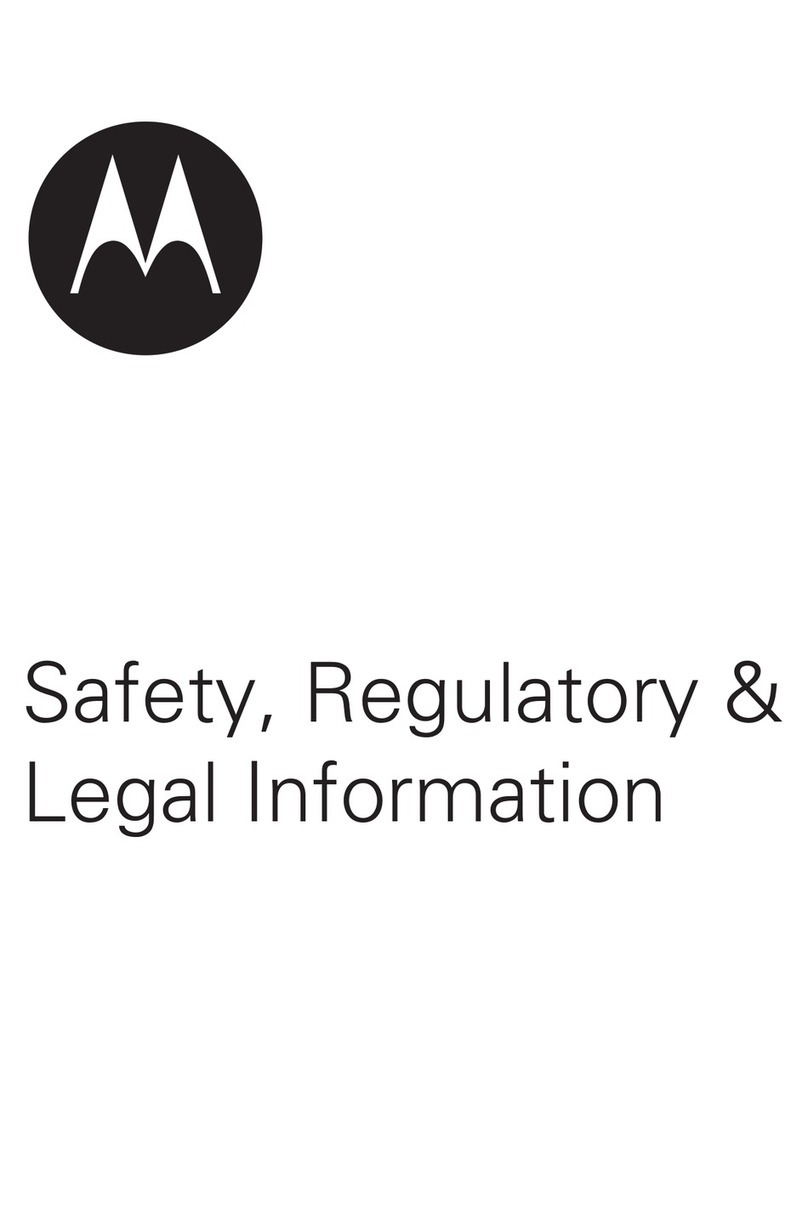Motorola FLIPSIDE WITH MOTOBLUR - LEGAL GUIDE User manual