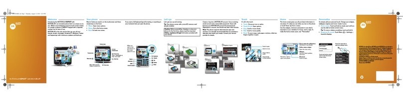 Motorola FLIPOUT User manual