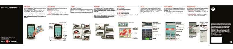 Motorola ELECTRIFY M User manual