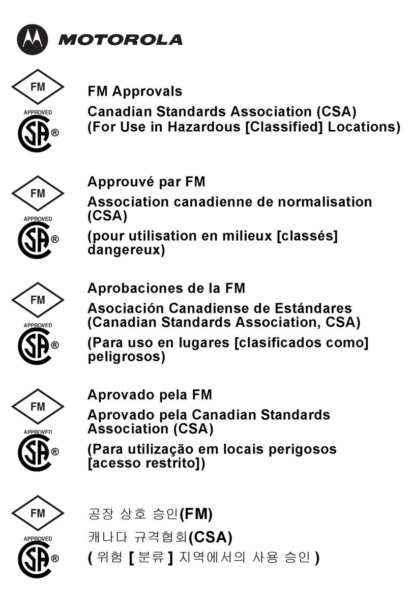Motorola i365 Installation and maintenance instructions
