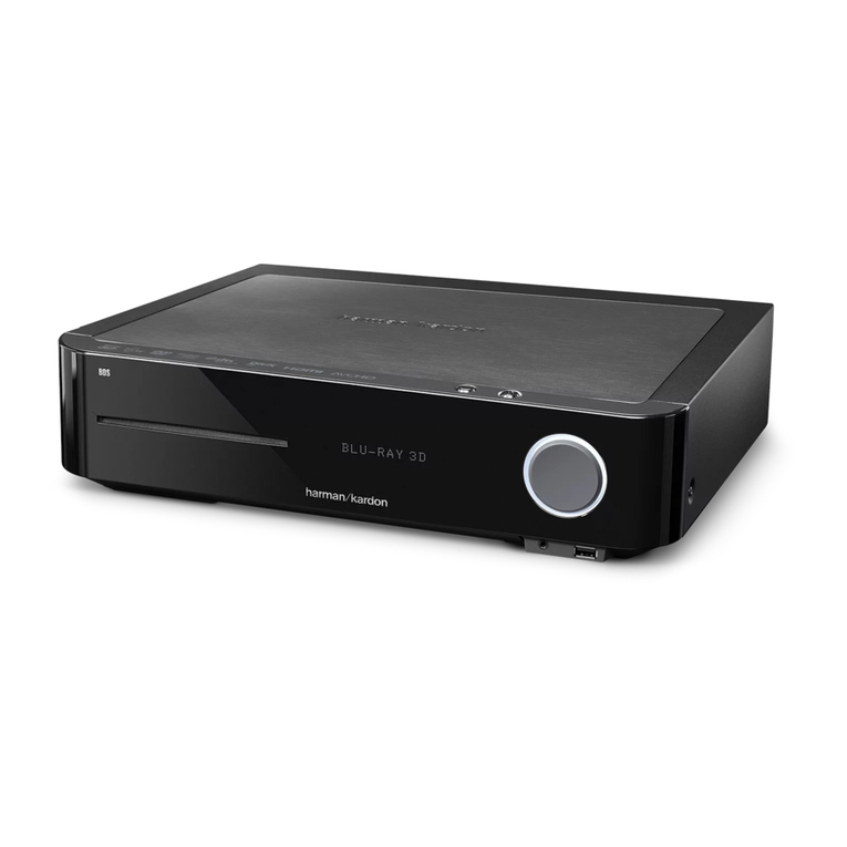 Harman Kardon BDS 770 owner's manual
