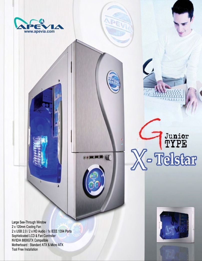 Apevia X-Telstar Jr install guide